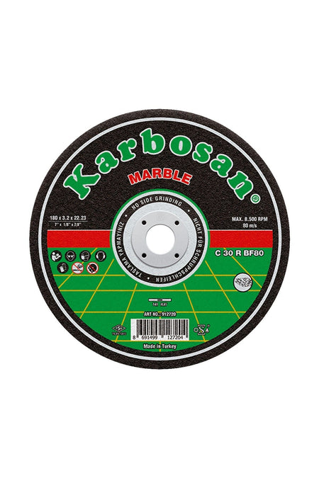 Karbosan 912760 SC Mermer Kesme Diski 180x3.2x22.23mm