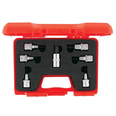 İzeltaş 1/2'' 60mm 7 Parça Lokmalı Allen Uç Takımı, servis, bakım ve montaj uygulamalarında tercih edilebilecek bir el aletidir.