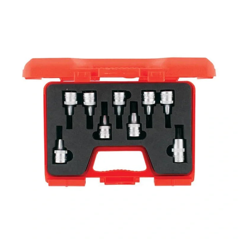 İzeltaş 1/2'' 60mm 9 Parça Lokmalı Tork Uç Takımı, servis, bakım ve montaj uygulamalarında tercih edilebilecek bir el aletidir.