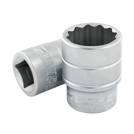 İzeltaş 3/4'' 27mm Oniki Köşe Lokma Anahtar, sıkma ve sökme işlemlerinde kontrollü kullanım sunar.