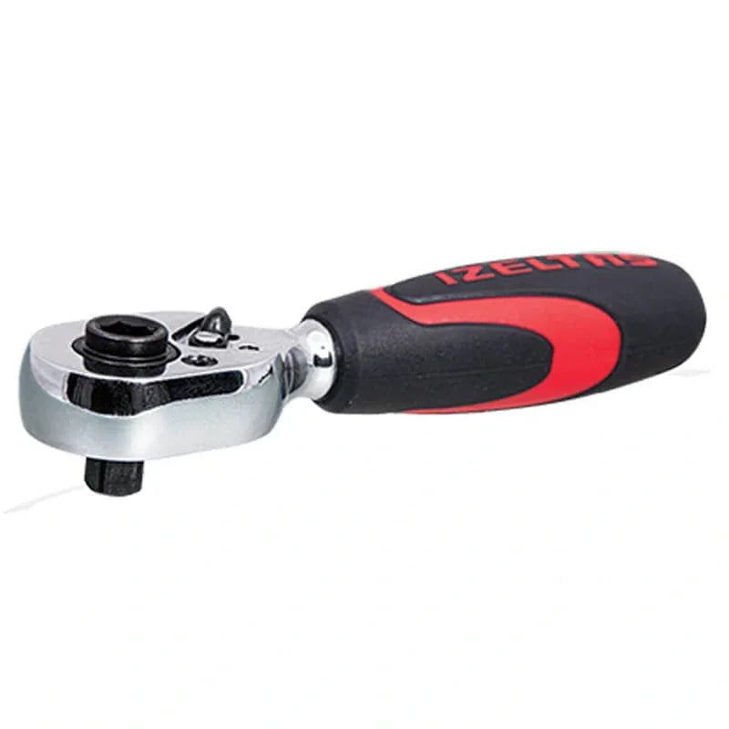 İzeltaş 1/4'' 72 Diş 110mm Lokma/Bits Tutuculu Cırcır Kolu, servis ve montaj işlemlerinde pratik kullanım sunar.