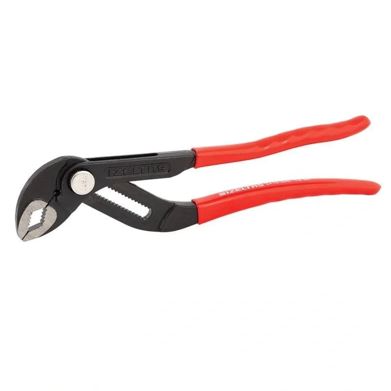 İzeltaş 240mm Yaylı Fort Pense, kavrama, sıkma ve kesme işlemlerinde pratik kullanım sunar.