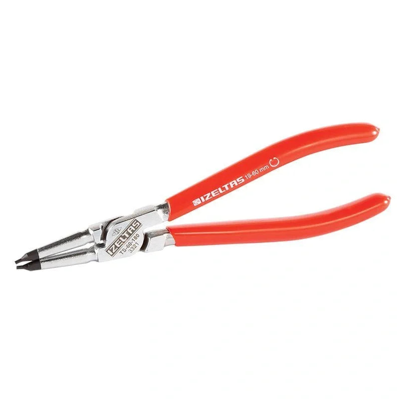 İzeltaş 225mm Yaysız Düz İç Segman Pense, kavrama, sıkma ve kesme işlemlerinde pratik kullanım sunar.