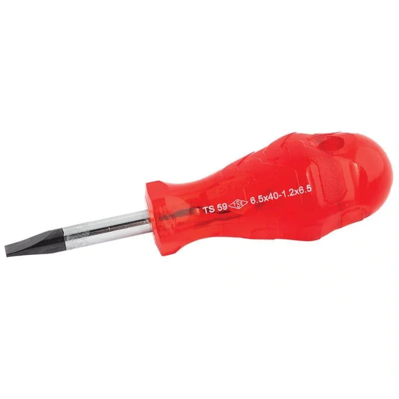 İzeltaş 6.5x40 Kraft Serisi Düz Uçlu Topaç Tornavida, servis ve montaj işlemlerinde pratik kullanım sunar.