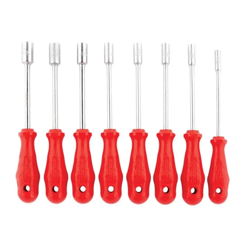 İzeltaş 8 Parça Lokma Uçlu Tornavida Seti, teknik işlerde kontrollü ve verimli kullanım için uygundur.