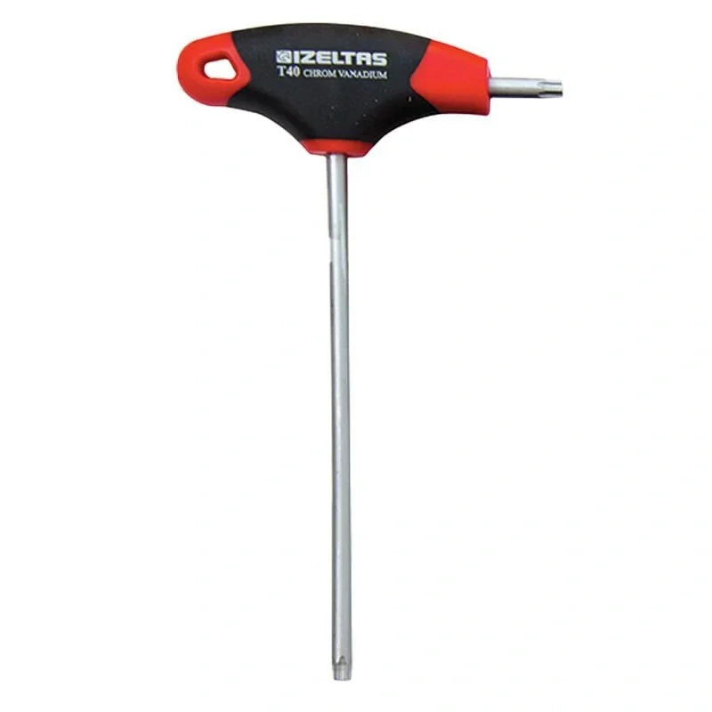 İzeltaş T 20 T Tipi Torx Allen Anahtar, mekanik uygulamalarda pratik ve güvenilir kullanım için tasarlanmıştır.