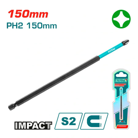 Darbeli bits uç Total TACIM71PZ250 PH2 150mm