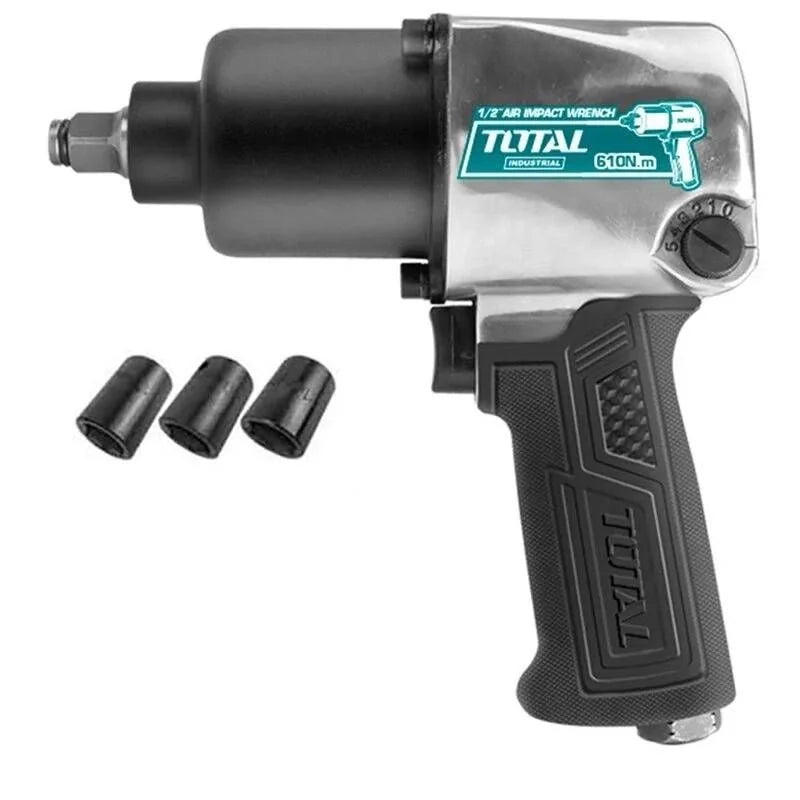 Total TAT40122 1/2 inç havalı darbeli somun sıkma 610nm