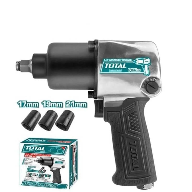 Total TAT40122 ½'' Havalı Darbeli Somun Sıkma 610nm