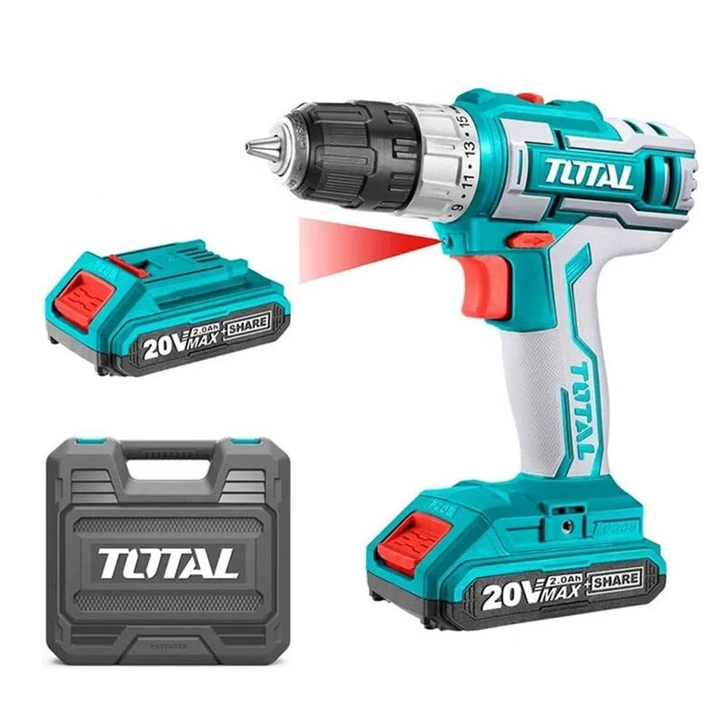 Total TDLI200215 20V 2.0Ah 45Nm Li-Ion akülü matkap