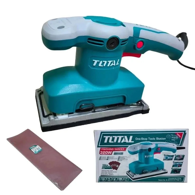 Zımpara makinesi Total TF1301826 titreşimli