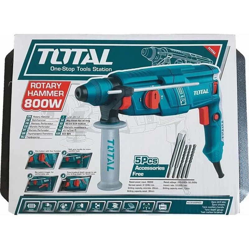 Total TH308268 Kırıcı Delici Matkap