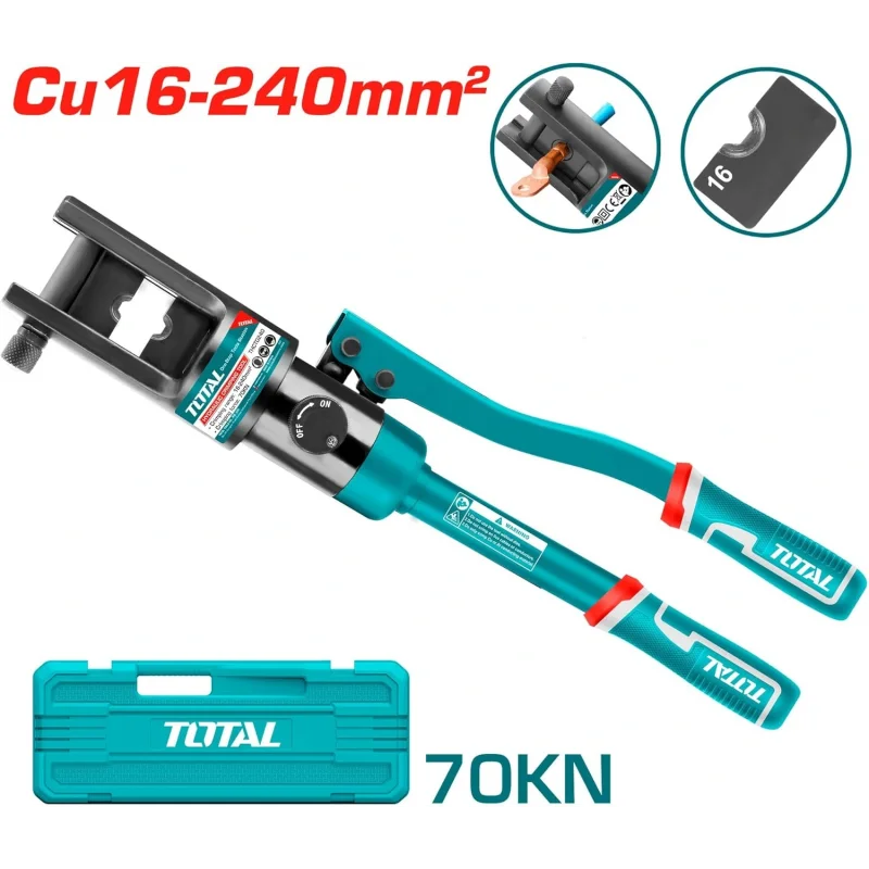 Hidrolik pabuç sıkma pense Total THCT0240