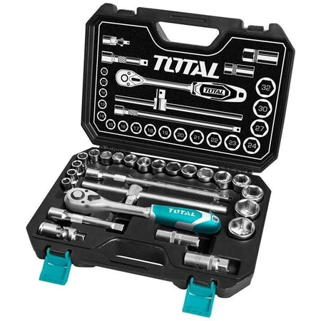 Total THT121251 25 parça 1/2 inç lokma takımı