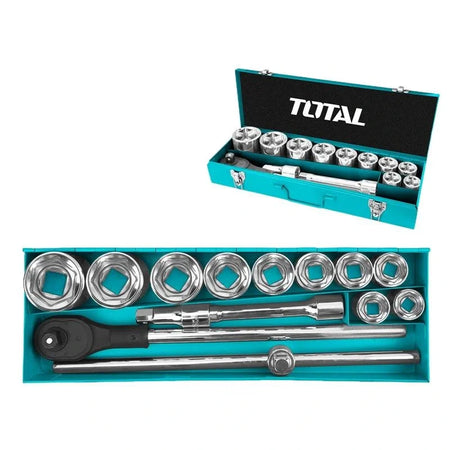 3/4 inç lokma takımı Total THT341151 15 parça