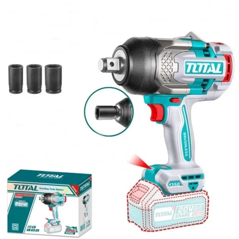 Solo akülü somun sıkma Total TIWLI201351 1/2 inç