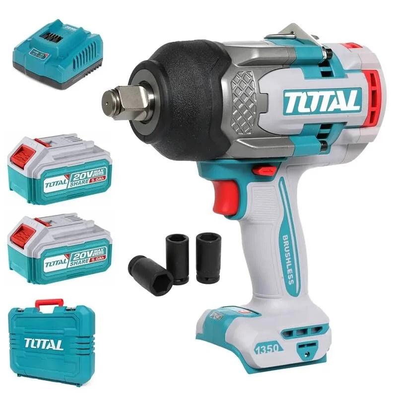 Total TIWLI20135E akülü somun sıkma 1350 Nm