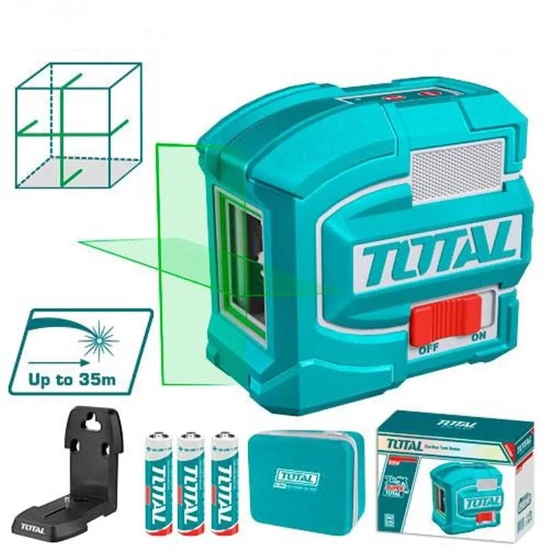 Yeşil çizgi lazer distomat Total TLL156601