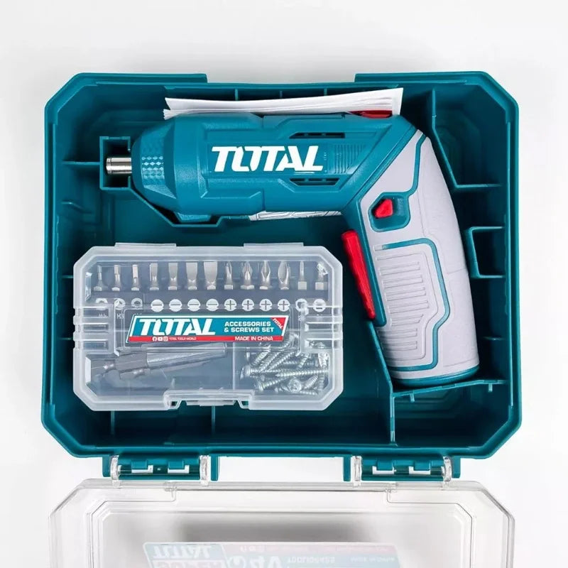 Total TSDLI04425 Akülü Katlanabilir Şarjlı Tornavida