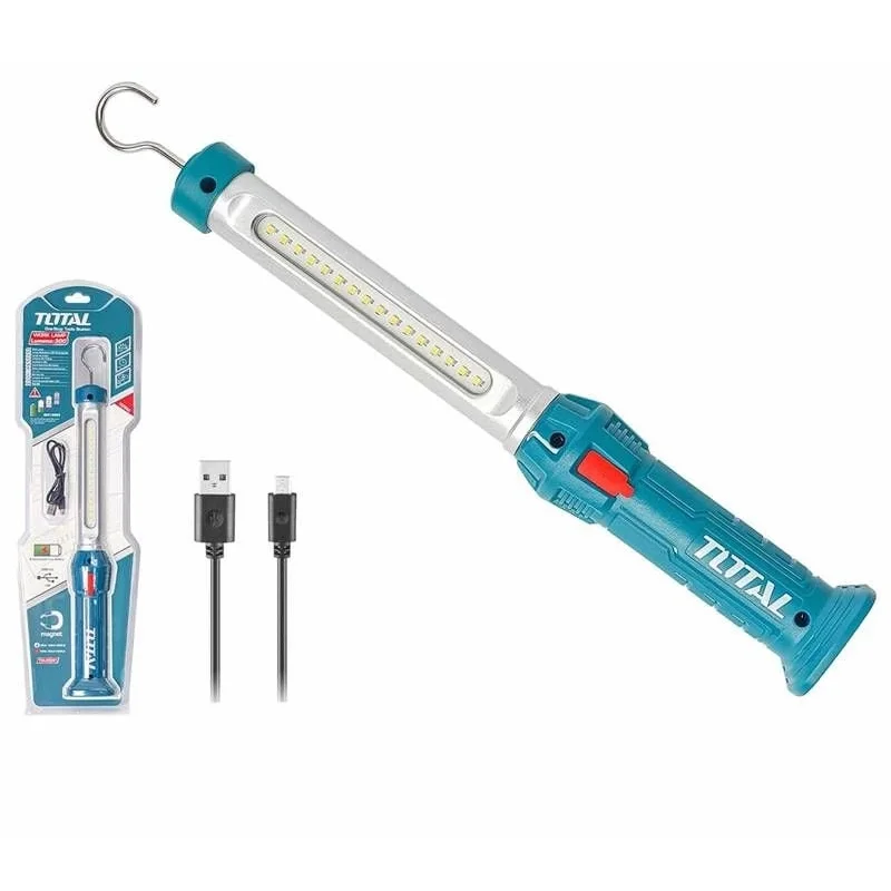 Total TWLI35261 şarjlı askılı mıknatıslı LED lamba çalışma ışığı