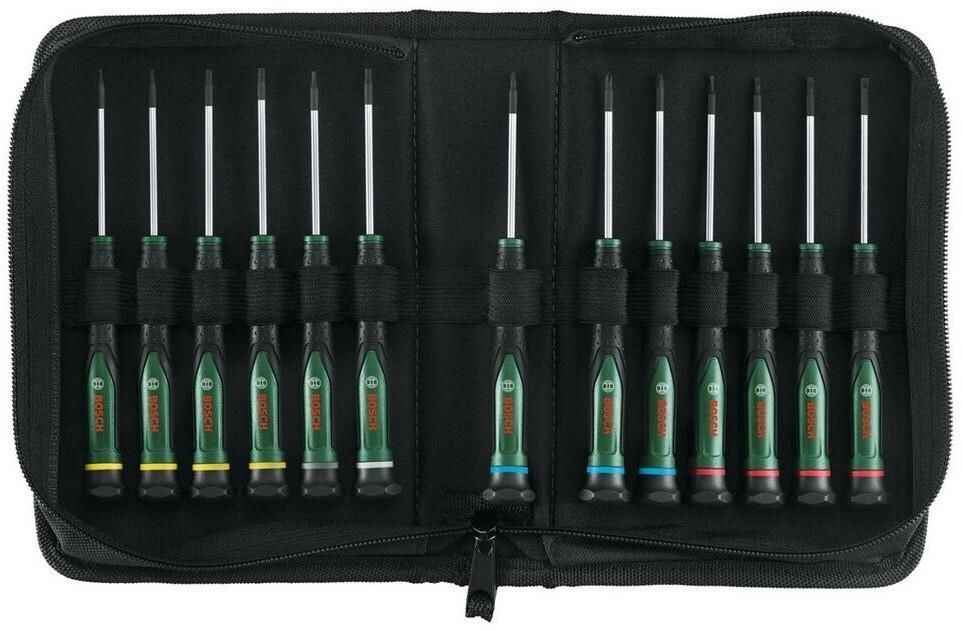 Bosch BOSCH1600A02Z9N Hassas Tornavida Seti 13 Parça