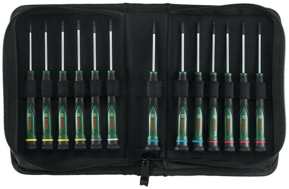 Bosch BOSCH1600A02Z9N Hassas Tornavida Seti 13 Parça