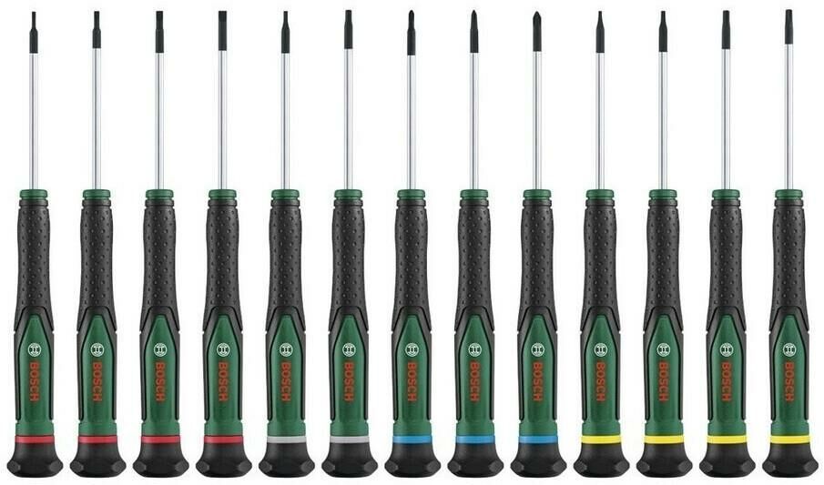 Bosch BOSCH1600A02Z9N Hassas Tornavida Seti 13 Parça