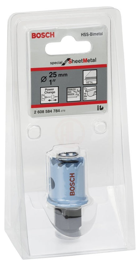 Bosch BOSCH2608584784 Special for Sheet Metal Delik Açma Testeresi (Panç) 25 mm