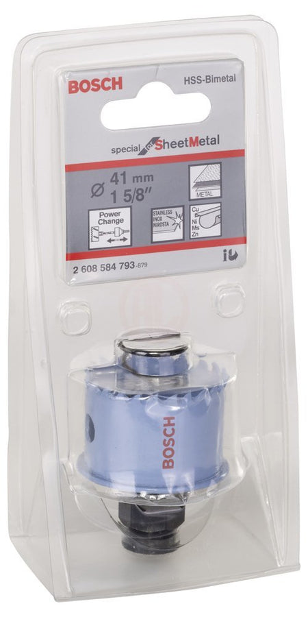Bosch BOSCH2608584793 Special for Sheet Metal Delik Açma Testeresi (Panç) 41 mm