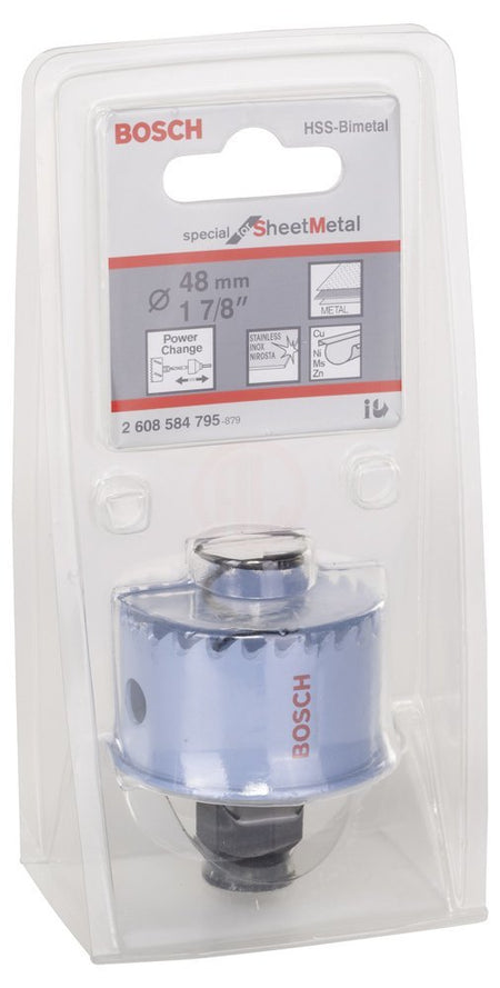 Bosch BOSCH2608584795 Special for Sheet Metal Delik Açma Testeresi (Panç) 48 mm