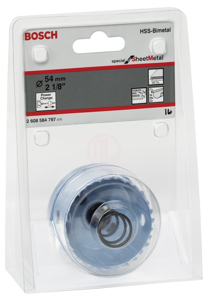 Bosch BOSCH2608584797 Special for Sheet Metal Delik Açma Testeresi (Panç) 54 mm