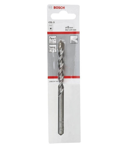 Bosch BOSCH2608597663 CYL-3 Silver Percussion Beton Matkap Ucu 8x120 mm