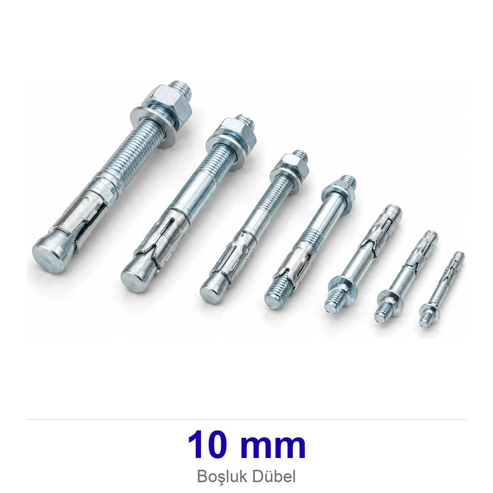Boşluk Dübel 10 mm