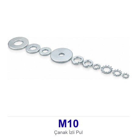 Çanak İzli Pul M10