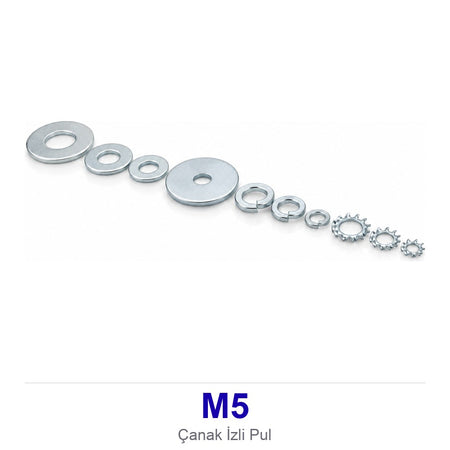 Çanak İzli Pul M5