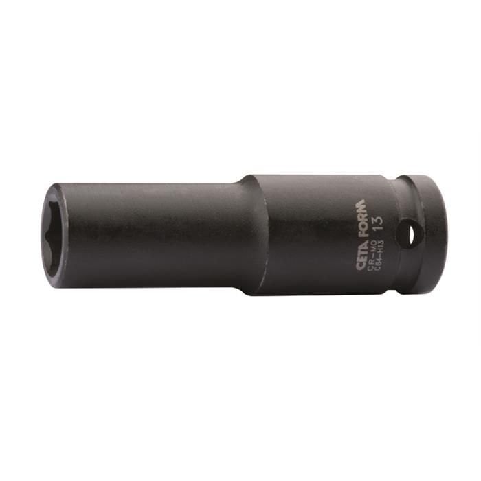 Ceta Form C64-H12 1/2'' 6 Köşe Derin Havalı Lokma Anahtar 12 mm