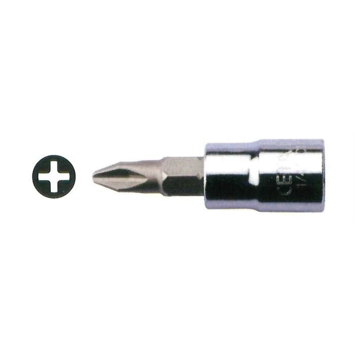 Ceta Form C08S-PH2 1/4" Yıldız Uçlu Lokma Ph2