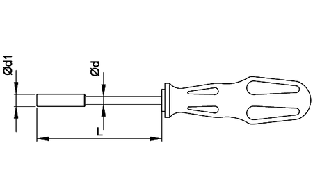 Ceta Form 1306M Torex Lokma Uçlu Tornavida 6x125 mm