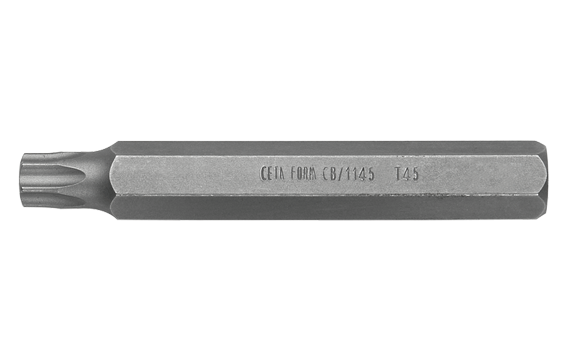 Ceta Form CB/1150G Sıkıştırma Yuvalı Torx Bits Uç-Uzun Tip T50