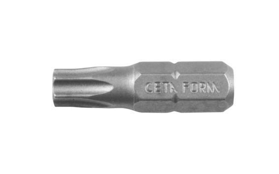 Ceta Form CB/806T Delikli Torx Bits Uç T10x25 mm