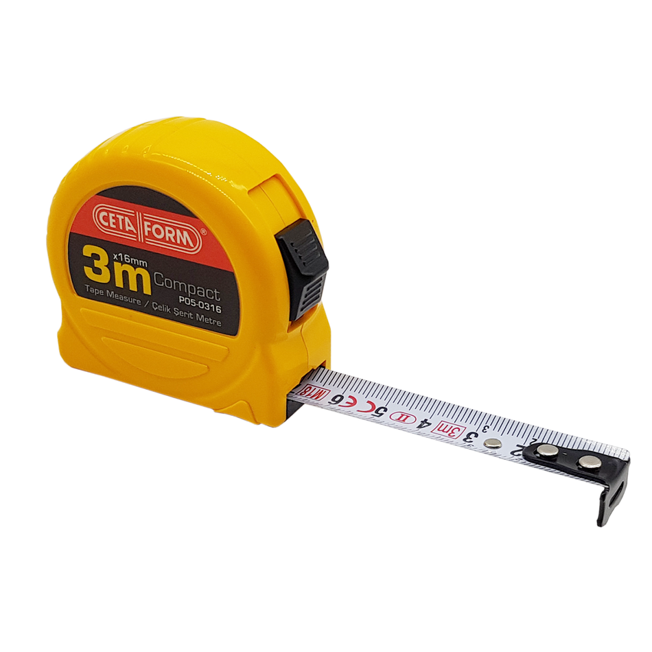 Ceta Form P05-0316 Compact Şerit Metre 3mt 16mm