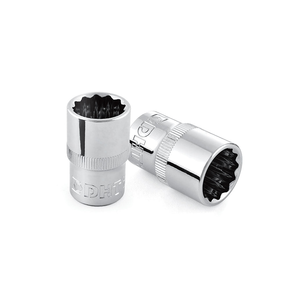 DHT D02121014 1/2'' Lokma 12 Köşe Kısa 14 mm