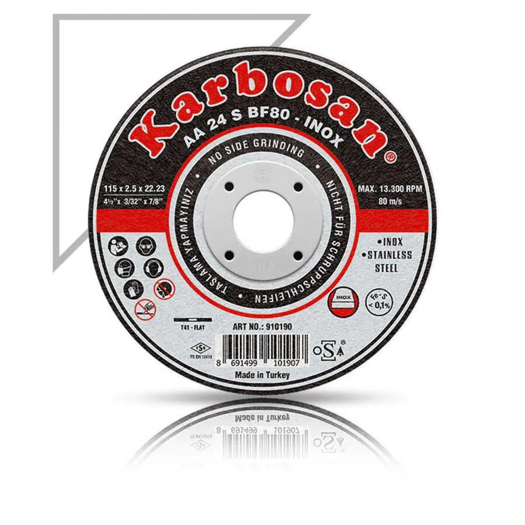 Karbosan 910420 Inox Thinline Kesme Diski 180x1.9x22.23mm