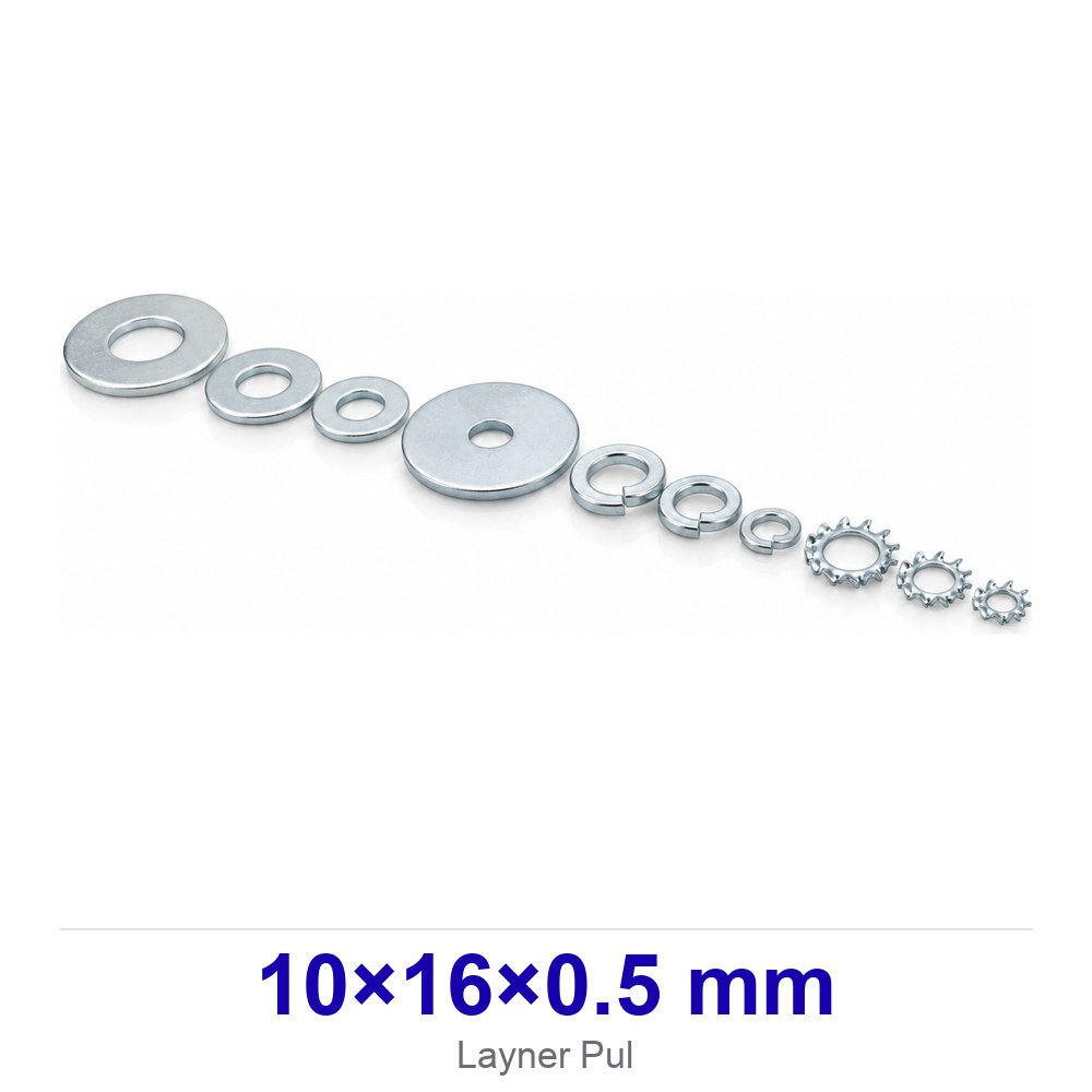 Layner Pul 10×16×0.5 mm