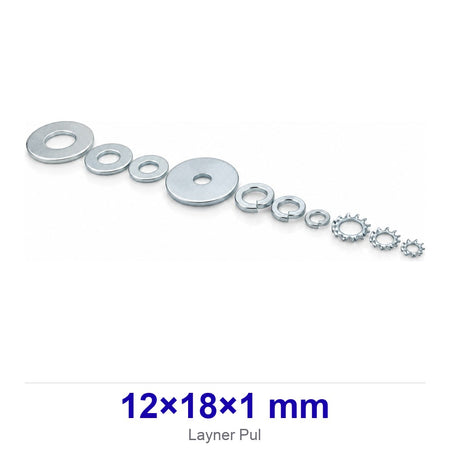 Layner Pul 12×18×1 mm