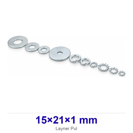 Layner Pul 15×21×1 mm