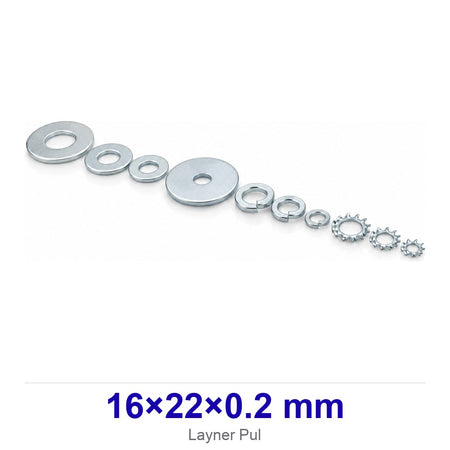 Layner Pul 16×22×0.2 mm