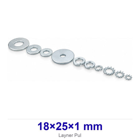 Layner Pul 18×25×1 mm