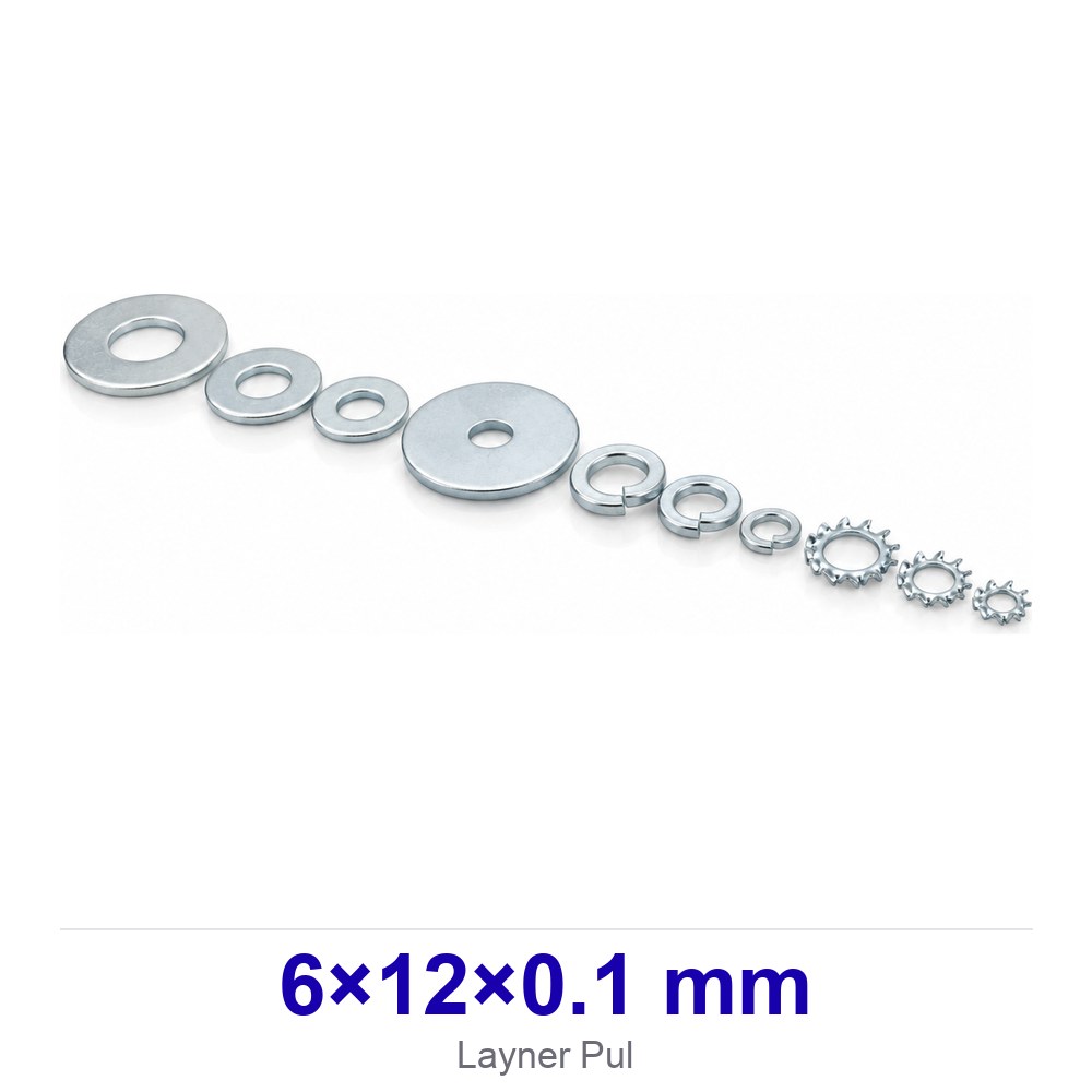 Layner Pul 6×12×0.1 mm