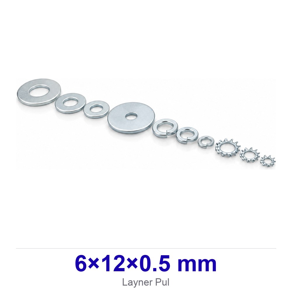 Layner Pul 6×12×0.5 mm